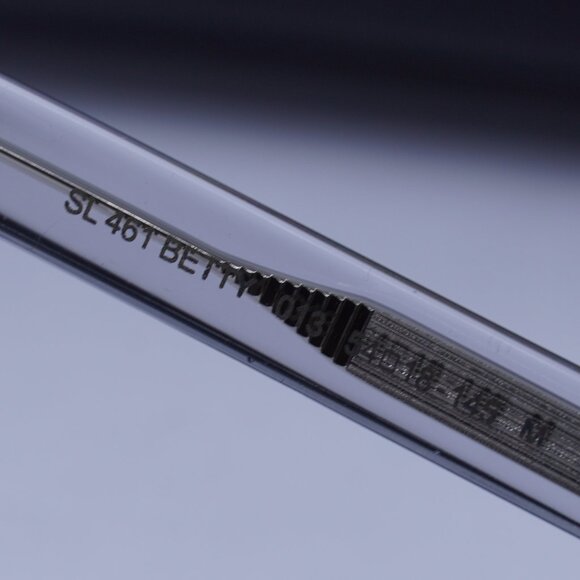 Saint Laurent SL461 BETTY 013 Rectangle Sunglasses - Grey/Violet - Picture 12 of 12